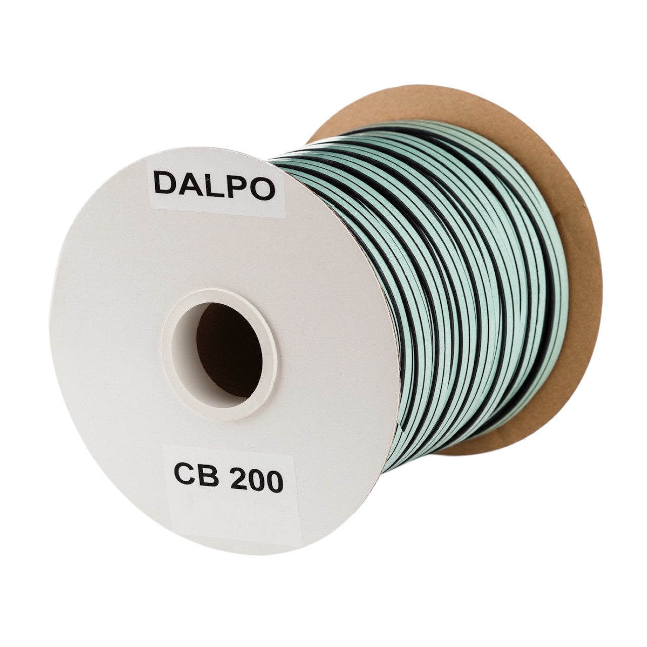 Self-adhesive rubber seal, Cellband profile, 200 meters, 8x2 mm (various colors)
