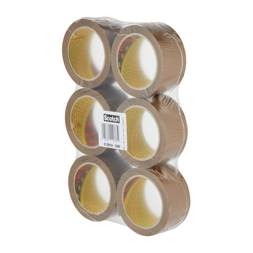 Scotch® 309 Taśma pakowa cicha akrylowa 50/66 m (różne warianty)