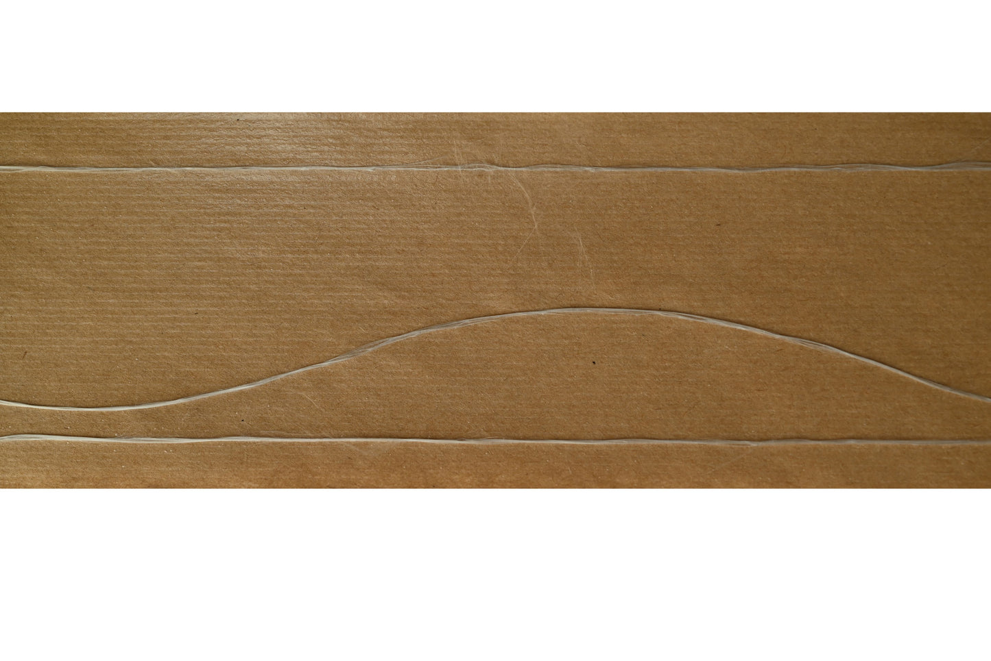 Water-activated paper packing tape with reinforcement