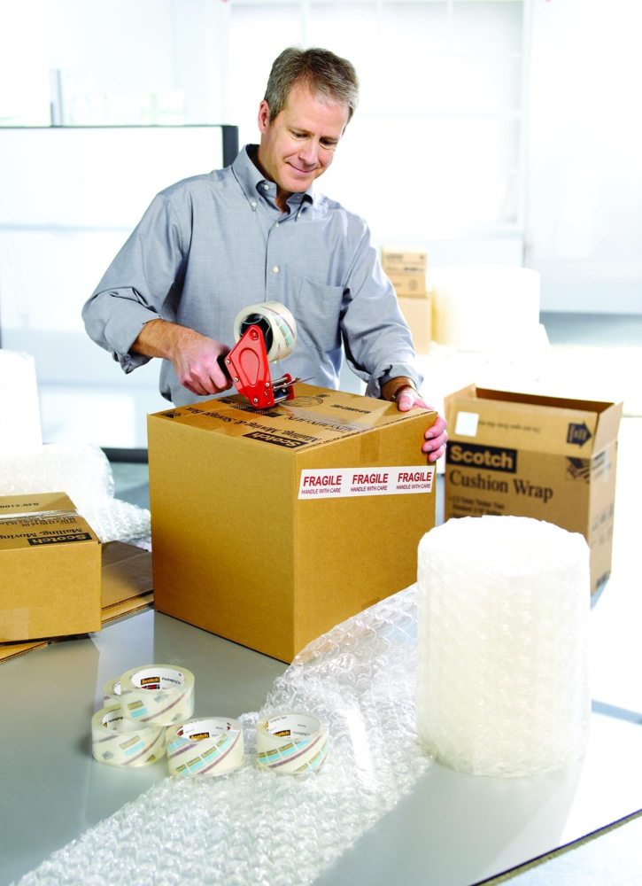 Scotch 375E Hot-Melt Very Strong for Heavy Packages (various sizes)