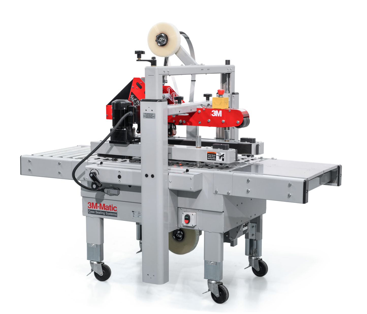 3M-Matic™ 800asb automatic carton sealer for small and narrow cartons using 36-38mm wide tape