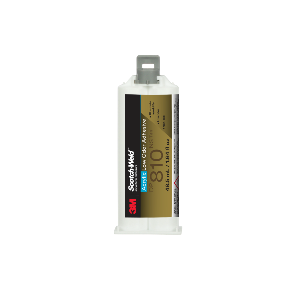 3M™ Scotch-Weld™ DP810 Acrylic Adhesive Light Brown 48.5 ml