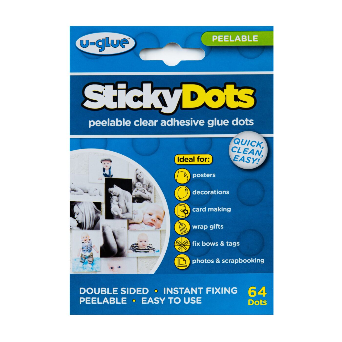 Sticky dots / removable adhesive dots