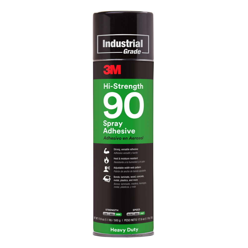 3M Hi-Strength 90 Spray Adhesive – Clear 500ml