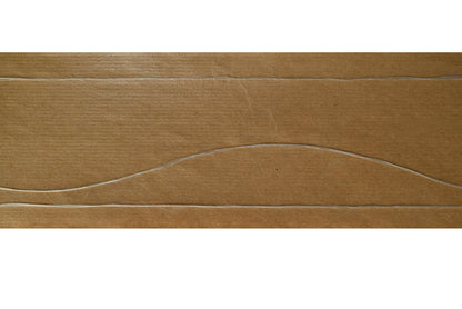 Water-activated paper packing tape with reinforcement