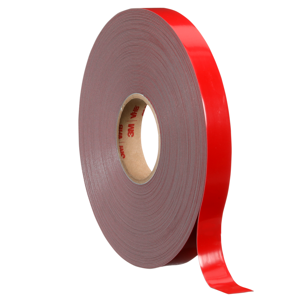 3M VHB 4646F Dark Gray Double-Sided Tape (various sizes)