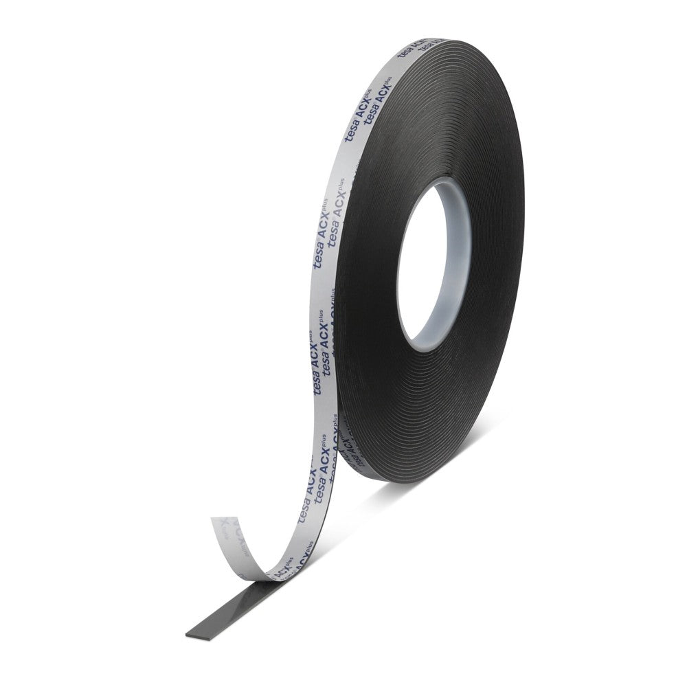 tesa ACXplus 7284 MP Black Double-Sided Tape (various sizes)