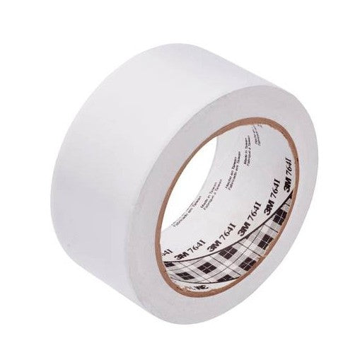 3M 764i White Vinyl Tape 50 mm x 33 m