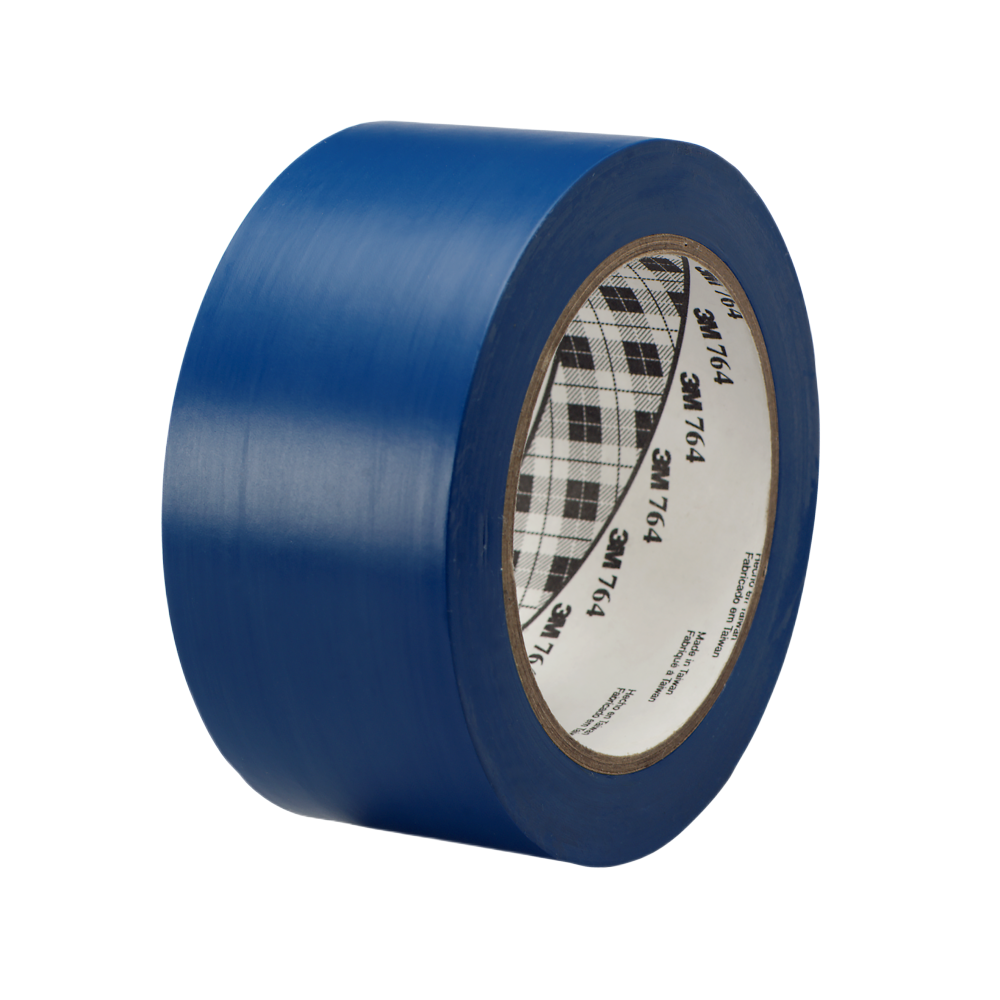 3M 764i Vinyl Tape Blue 50 mm x 33 m