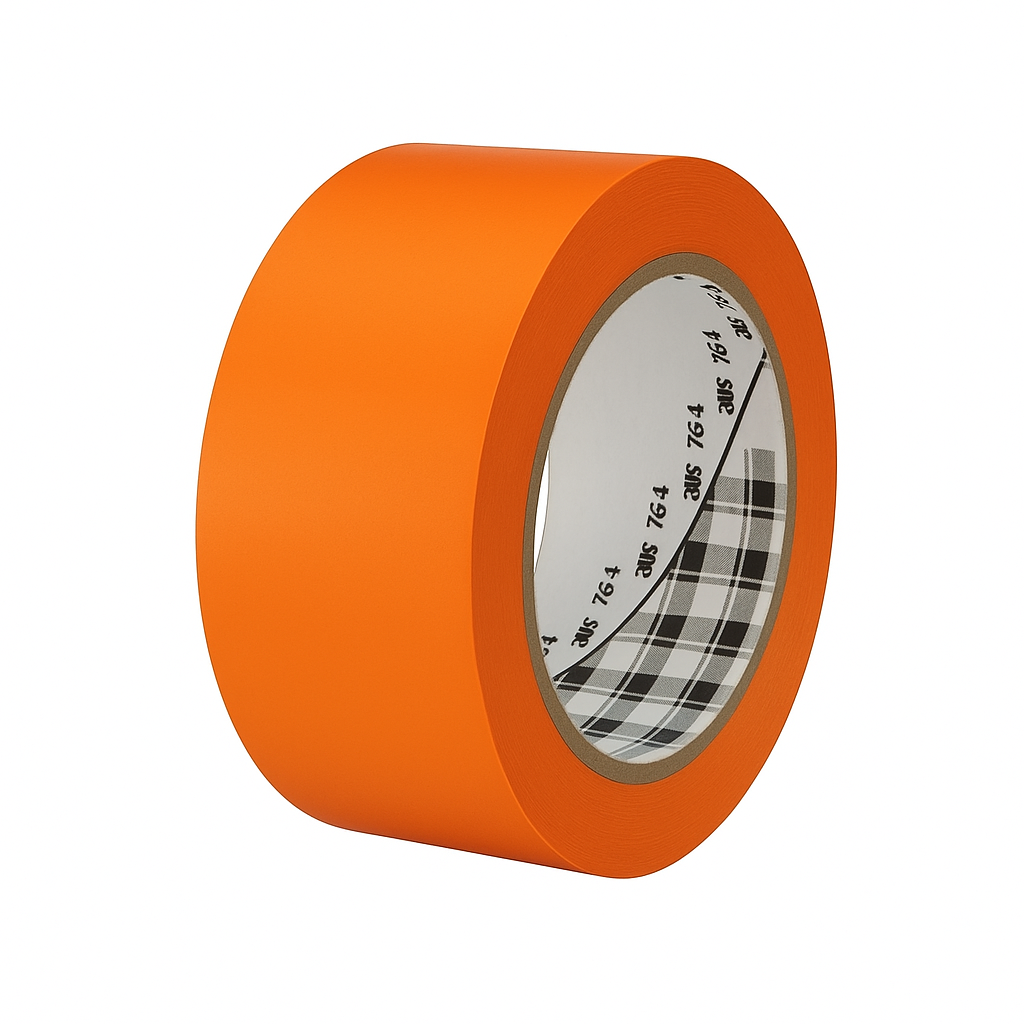 3M 764i Orange Vinyl Tape 50 mm x 33 m