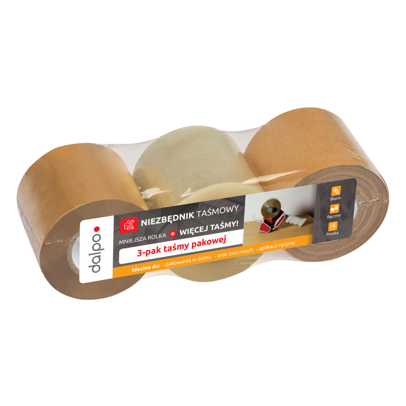 Mix of packing tapes – set of 3