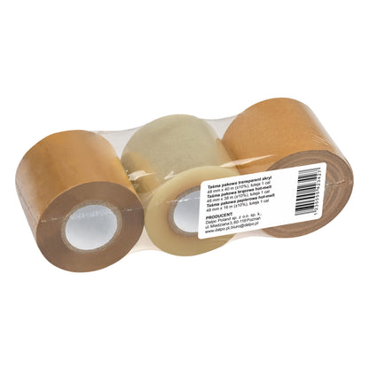 Mix of packing tapes – set of 3