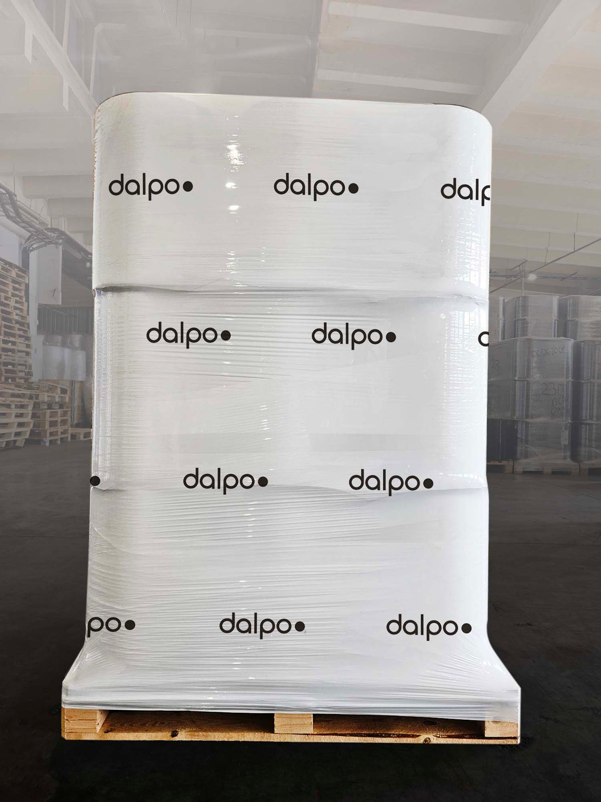 White stretch film with custom logo print 2.80 kg