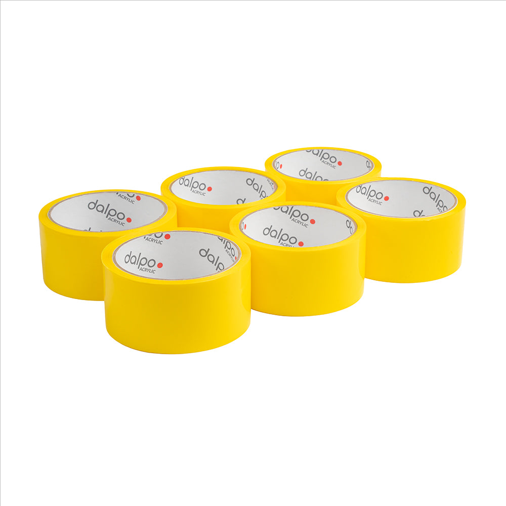 Taśma pakowa akryl żółta Basic 48mm x 45 m