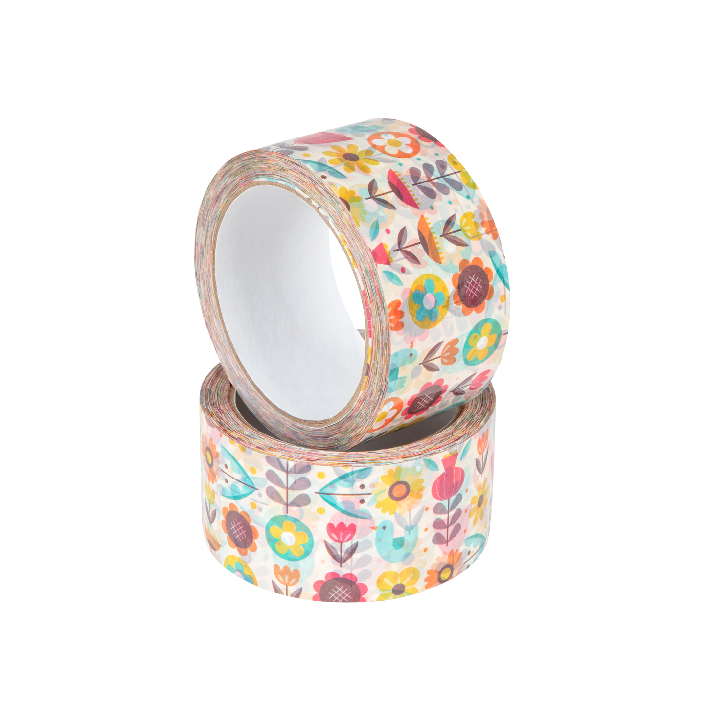 Acrylic quiet tape with decorative floral print - PHOTO HD