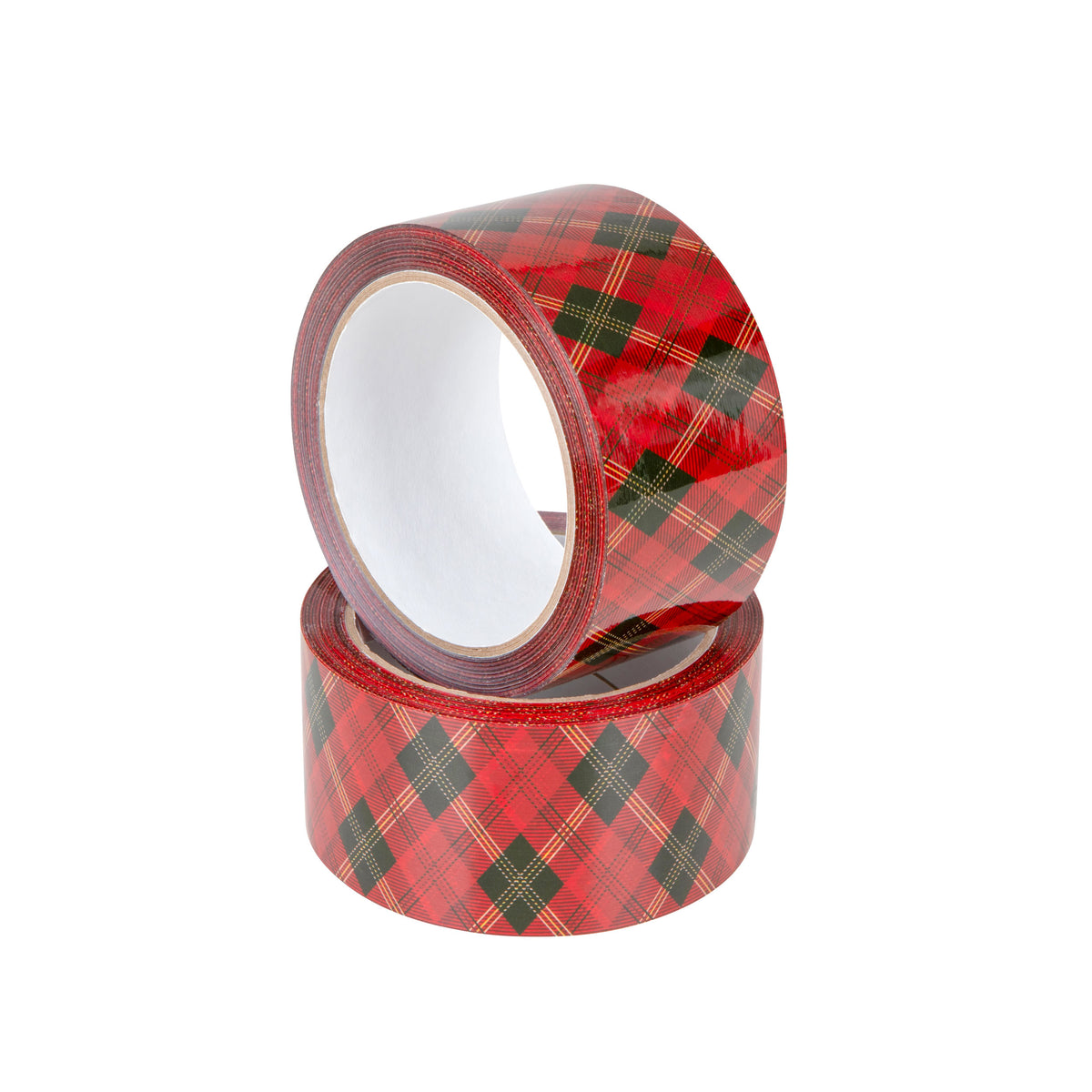 Acrylic silent tape with plaid print - PHOTO HD