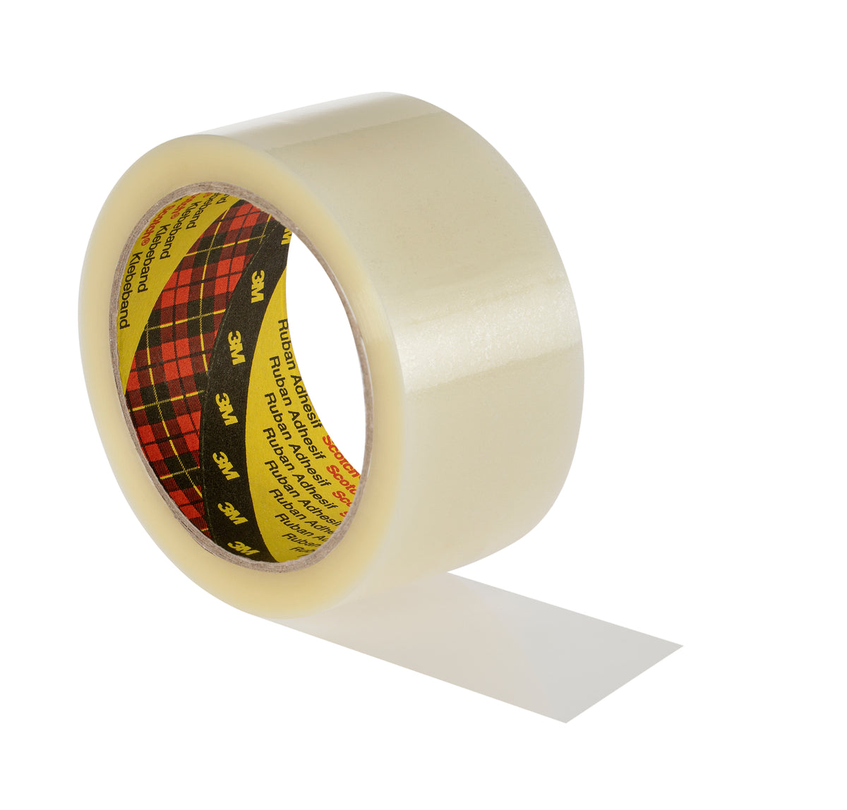 Scotch 371 Hot-Melt Transparent Packaging Tape (various widths)