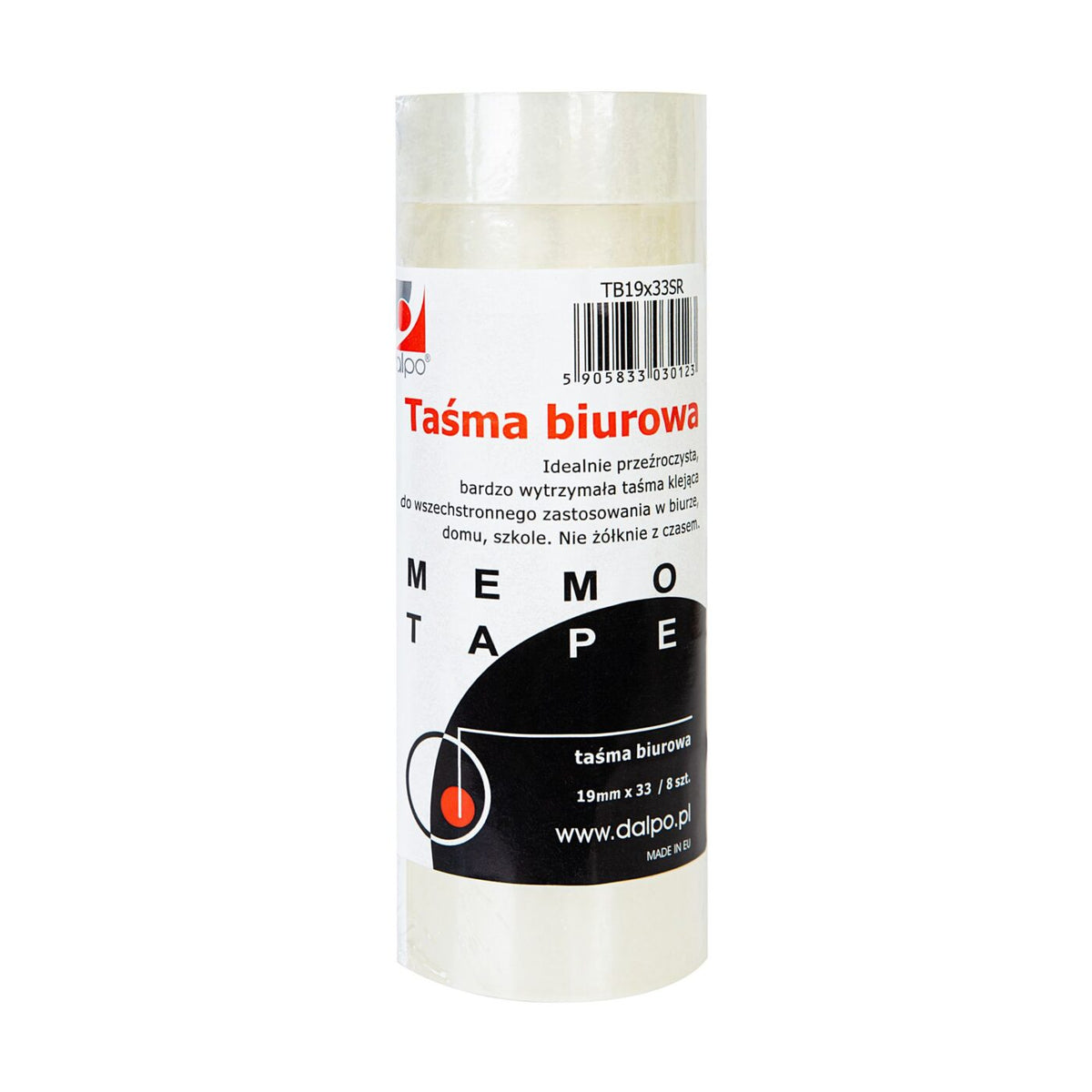 Memo-Tape Office Tape 19 mm x 33 m - 8 pieces