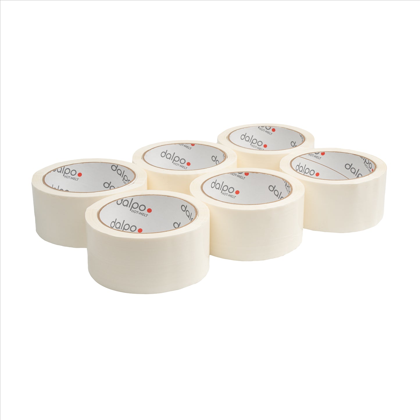 Biała taśma pakowa hot-melt 48mm x 60 m