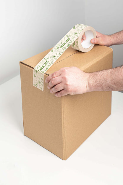 Printed paper hot-melt packing tape with custom logo 48 mm x 60 m