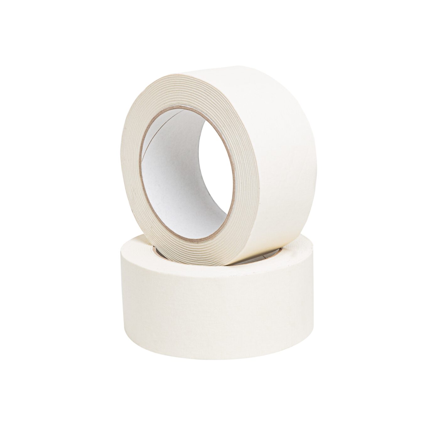 White paper solvent packing tape 50mm x 50m
