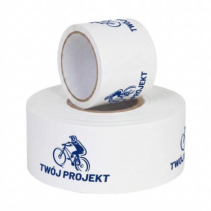 Non-adhesive barrier warning tape with custom print 75 mm x 100m