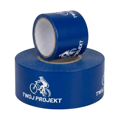 Non-adhesive barrier warning tape with custom print 75 mm x 100m
